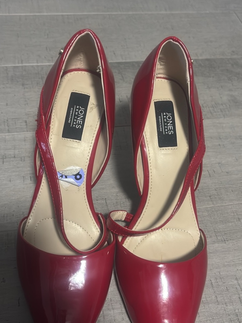 Jones New York Signature Red Patent Heels